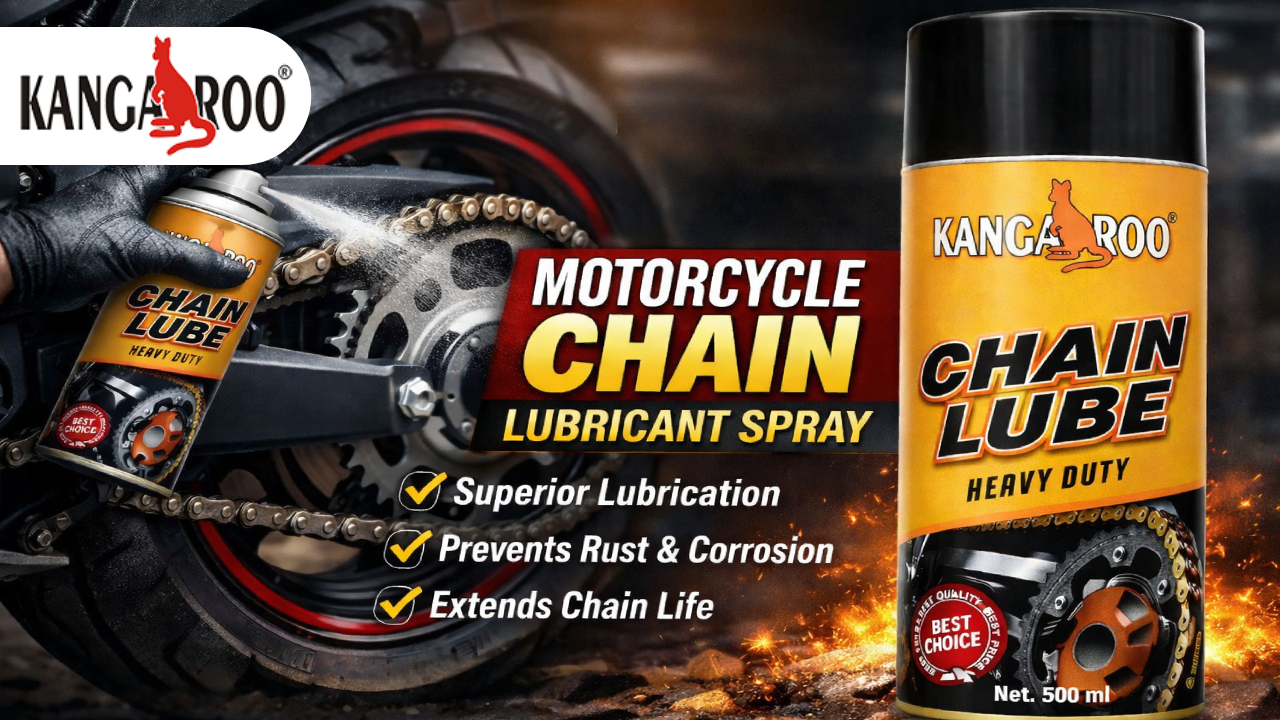 Motorcycle Chain Lubricant Spray