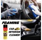 Kangaroo® Premium Car Care Kit Include Foaming Car Interior Cleaner Spray 500 ML with (Dashboard Dresser + Tyre Dresser + AC Vent & Duct Cleaner) 400 ML Each
