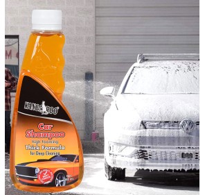 Kangaroo® New Car Care Kit Car Shampoo 300 ml, Car Polish, Dashboard Polish, Scratch Remover 200 ml Each 3 Foam Applicator and 1 Micro Fiber Towel - Save Your TIME and Money to FIND Separately