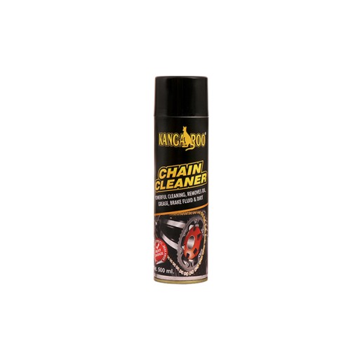 Kangaroo® Premium Chain Cleaner Lubricant Spray 500 ml ( De-Greaser Spray) 2X Advance Formula 