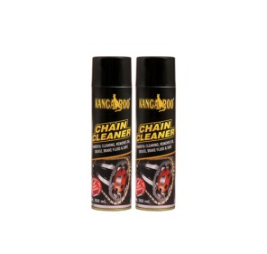 Kangaroo® Premium Chain Cleaner Lubricant Spray 500ml Each Pack of 2  ( De-Greaser Spray) 2X Advance Formula