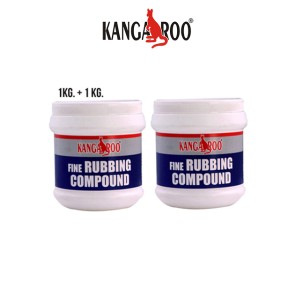 FINE RUBBING White Paste Compound 1 Kg + 1 Kg (ECONOMICAL Pack)
