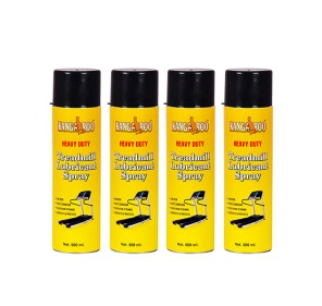 Kangaroo Treadmill Lubricant Spray For Belt - Heavy Duty Silicone Spray - 500 ML Each (Set Of 4 )Economy Pack