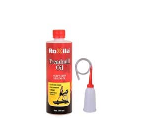 Roxila® High Viscosity Pure Silicone Treadmill Lubricant Oil for Belt with Oil Dispenser (300 ml) 